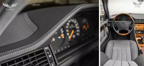 124 Мерседес - качественная перетяжка салона автомобиля для создания стильного и комфортного интерьера