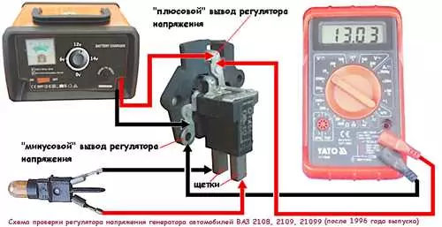 Как правильно проверить работу счетчика генератора автомобиля ВАЗ-2107