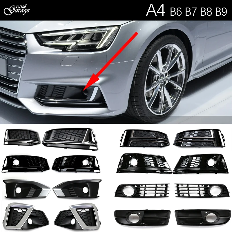 Как снять передний бампер Audi A4 B7