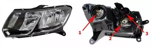 Как заменить лампочку ходовых огней на автомобиле Рено Логан 1 без особых усилий