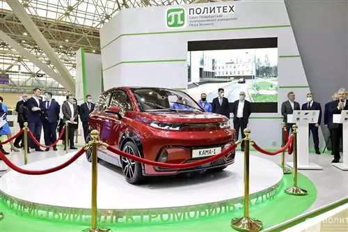 Новая волна электрической революции - Российский электромобиль Kama 1 открывает дверь в будущее