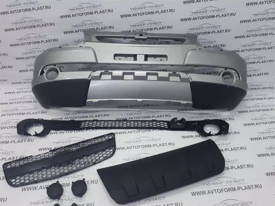 Передний бампер Нива Шевроле Бертоне - схема и особенности монтажа для автомобилей данной модели