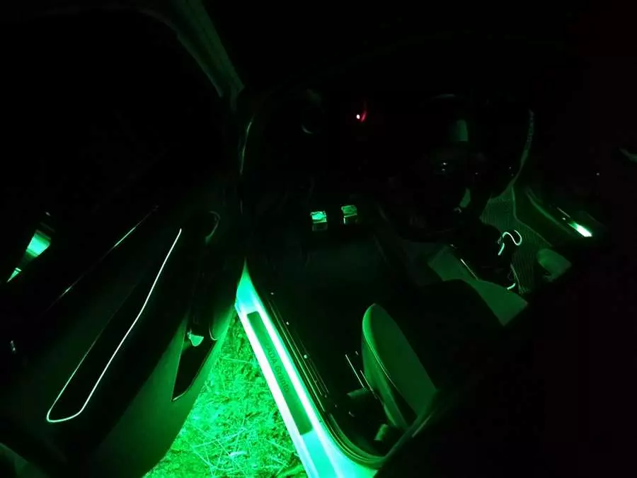 Подсветка салона Лада Гранта - как установить светодиодную подсветку салона своими руками