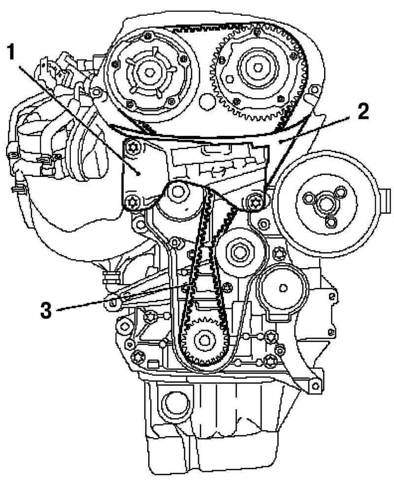 Схема ремня генератора Opel Astra G - принцип работы, особенности и замена