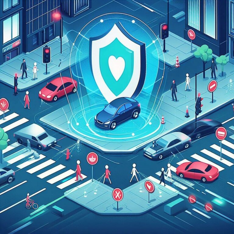🛡️ Технологии безопасности на дорогах: Как современные системы защищают водителей и пешеходов