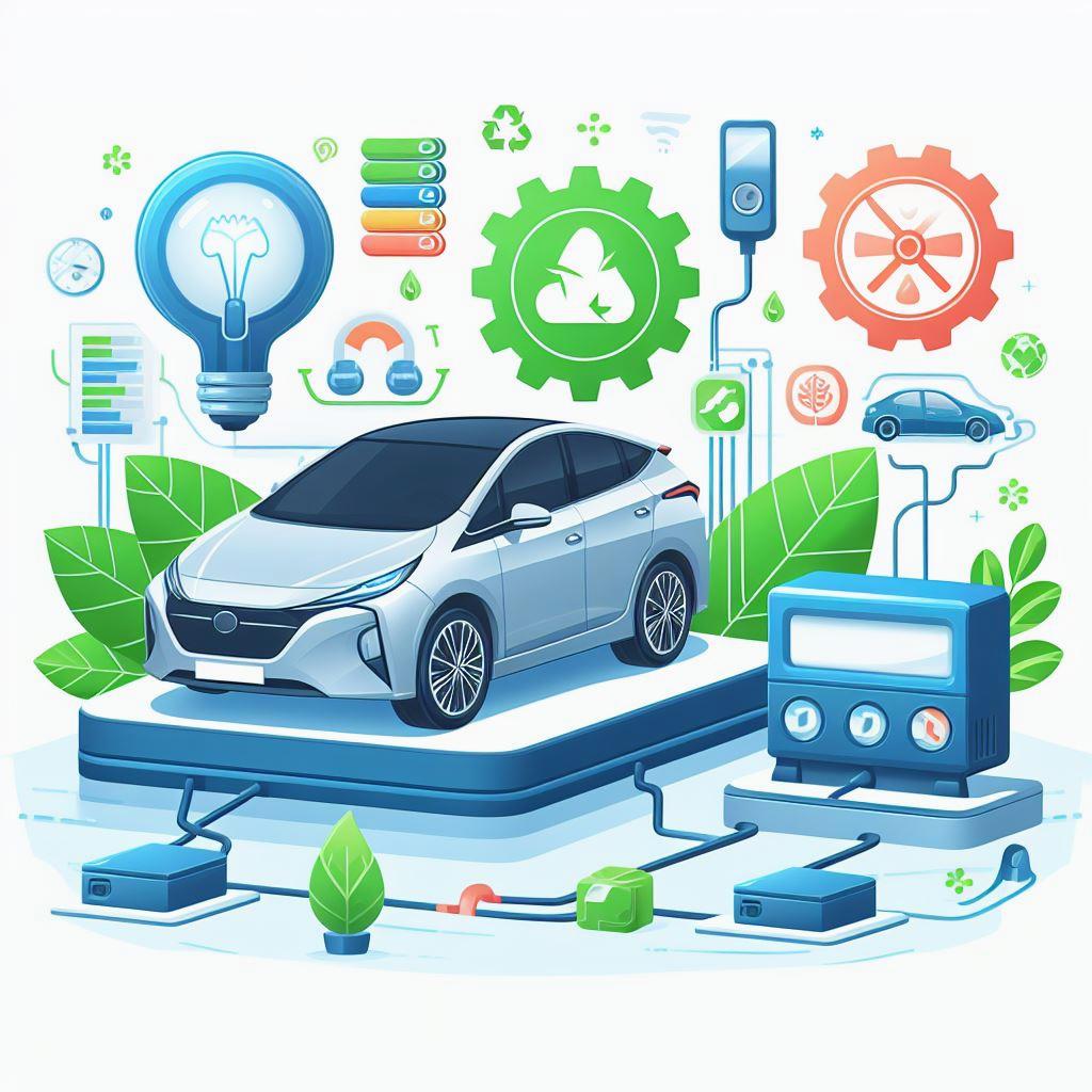 🚗 Гибридные автомобили: сочетание эффективности и экологичности: 🌱 Экологические преимущества: снижение выбросов и экономия топлива